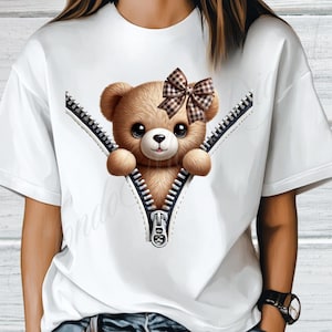 Monogram Designer Zipper PNG, Hustler Bear,Bear Digital Download,Hip Hop Bear, urban dtf,duffle bag, graffiti bear graphic tee,luxury design