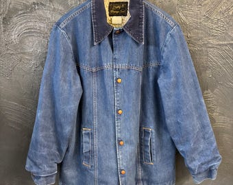 Vintage 70s WRANGLER Corduroy Jacket ~ Rampage Wrangler Horse Tag