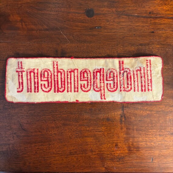 Vintage Independent Patch - image 3