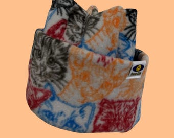Gorro polar de 4 puntas: Gorro de snowboard y esquí hecho a mano - Cat Camp