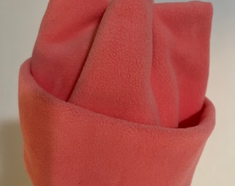 Retro Fleece Beanie: Handmade Double Layer Snowboard Ski Hat