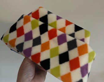 Snow Club - CUSTOM Handmade in BC! RETRO Anti-Pill Polar Fleece Box Top Hat
