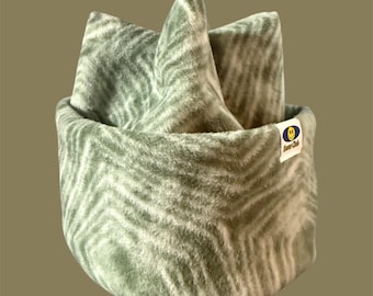 Retro Fleece Beanie: 4 point Double Layer Snowboard Ski Hat