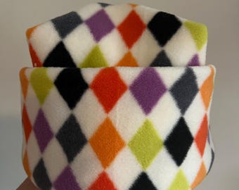 Snow Club - CUSTOM Handmade in BC! RETRO Anti-Pill Polar Fleece Box Top Hat