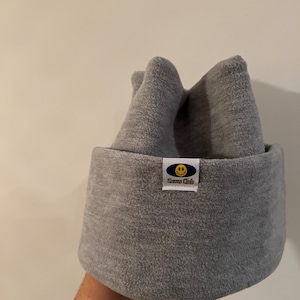 Snow Club - Handmade in BC! RETRO Anti-Pill Polar Fleece 4 Point / Crown Snowboard / Ski Tuque / Beanie / Hat - Double Layer / Soft & Cozy!