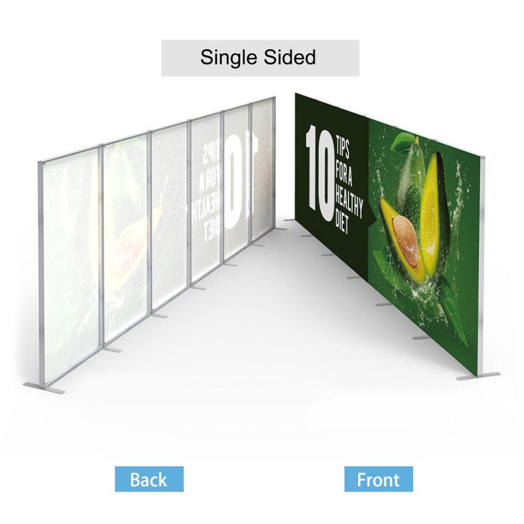 Silicone Edge Graphics Examples Silicone Edge Graphic Display - 20 FT - Etsy