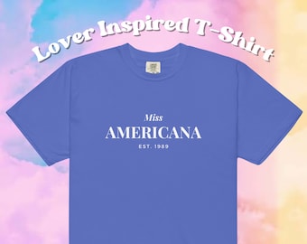 Koszulka Miss Americana - Heartbreak Prince - Lover Inspired - Koszulka Eras Tour - Koszulka Comfort Colors
