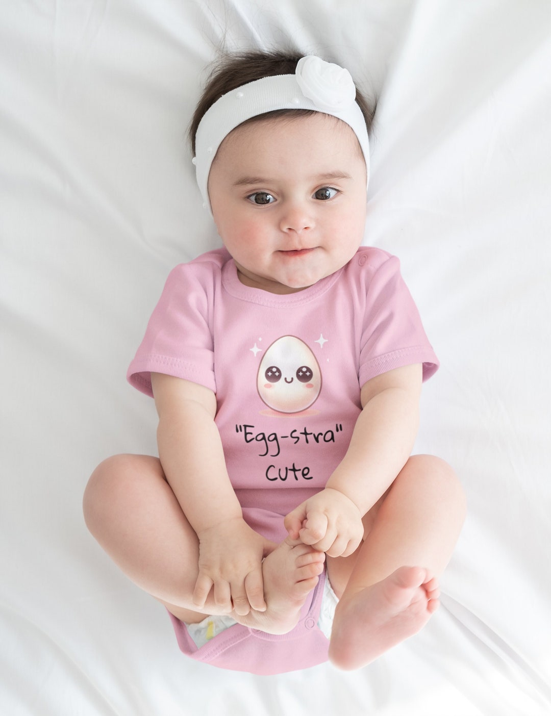 Eggstra Cute Chibi Egg Baby Onesie Customizable Perfect Etsy