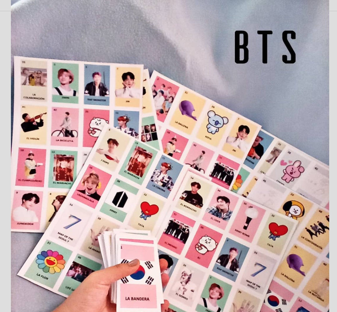 BTS Lottery - Etsy