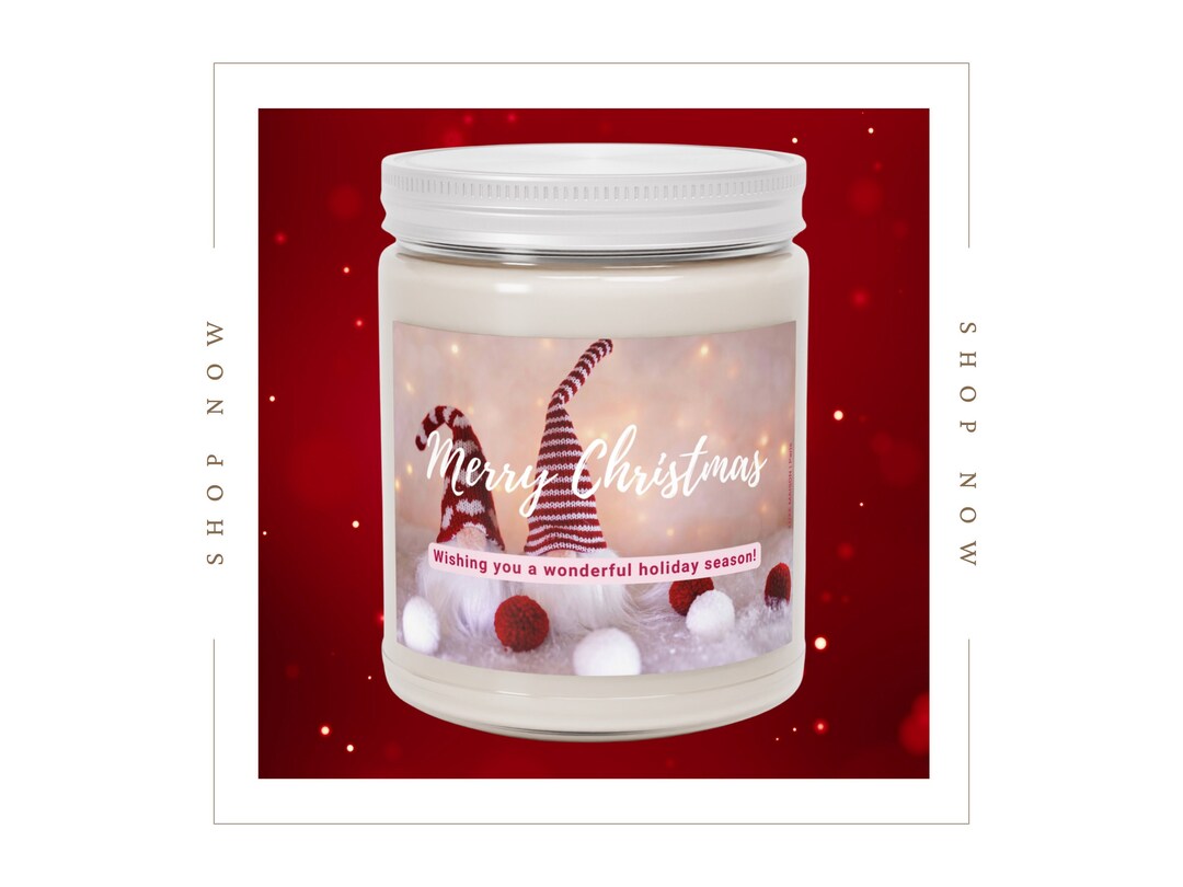 Holiday Joy Candle Trending Gift Christmas Gift Ideas Festive Decor