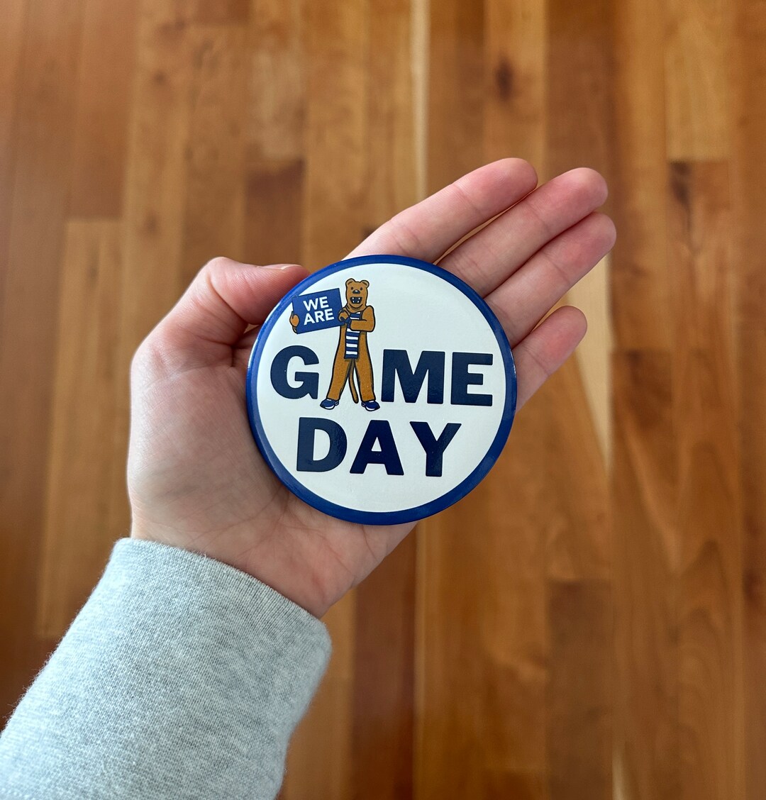 PENN STATE Game Day Buttons PSU Game Day Pins College Etsy