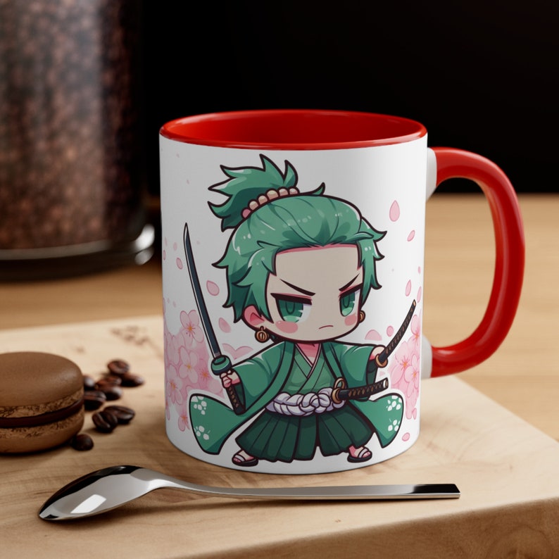 One Piece Zoro Coffee Mug , One Piece, Zoro , OP Gift, OP Merch, Anime