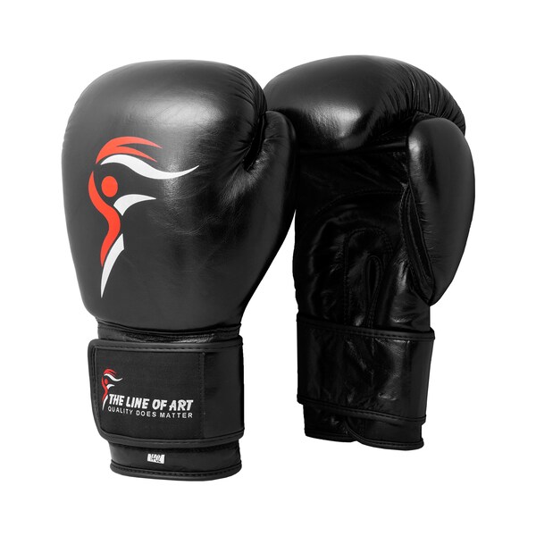 Winning Leather Boxing Gloves, Best  Black Boxing Gloves Real Leather, MMA, Gift For Husband, Gift For Him, TLA