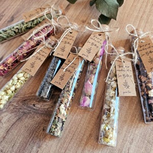 Personalized Tea Party Favors - Wedding, Baby Shower & Birthday Gifts – Custom Herbal Tea Tubes