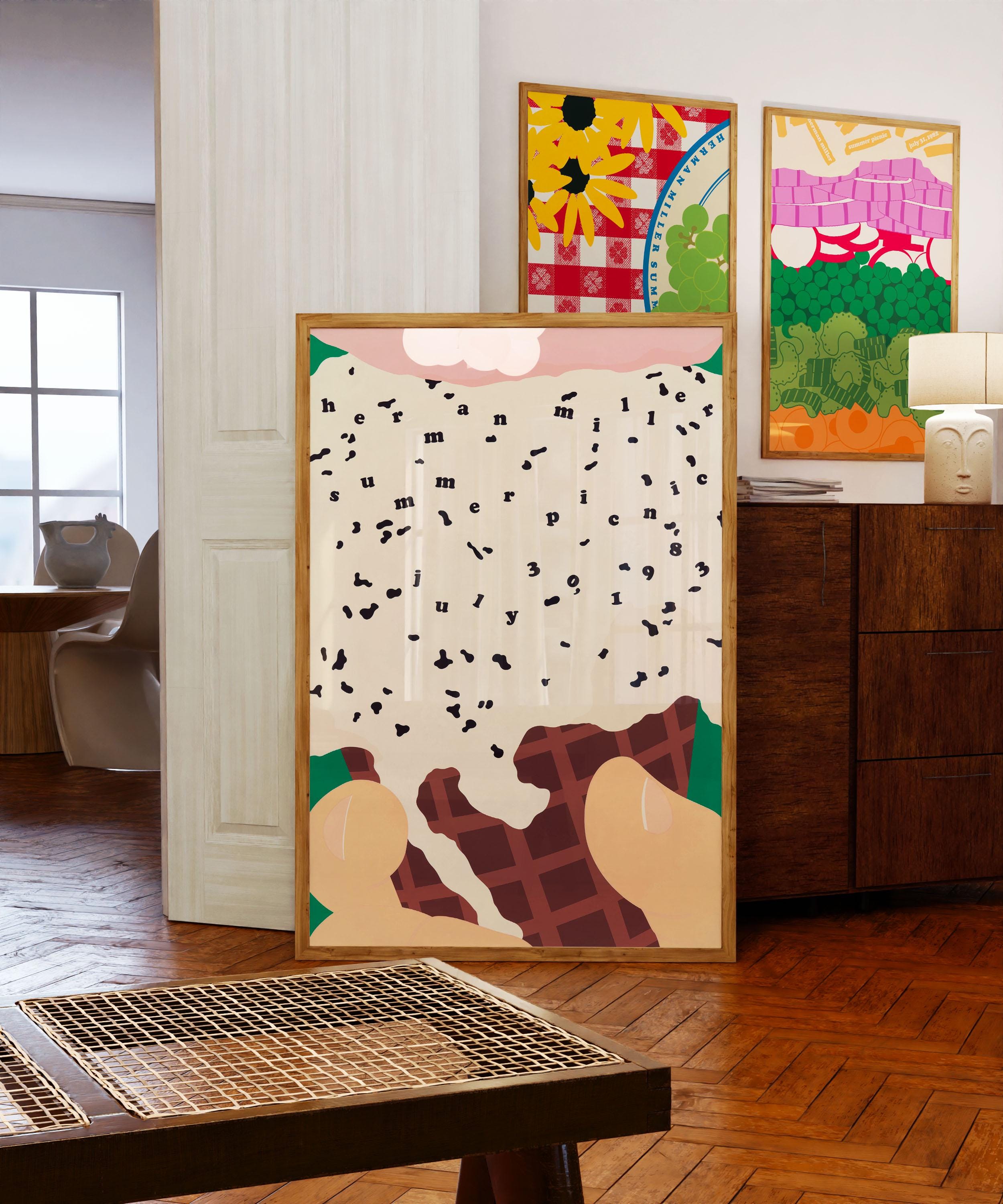 Herman miller poster - Etsy 日本