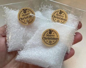 DOLLS HOUSE 1:12 Scale - Snow - Realistic Artificial/Fake Snow (approx. 4g bag)