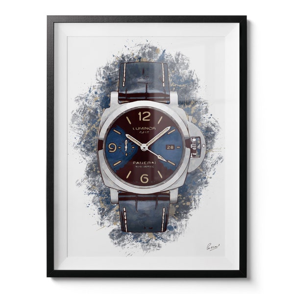 Watch Art "Panerai Luminor" - limited edition canvas / print / artwork