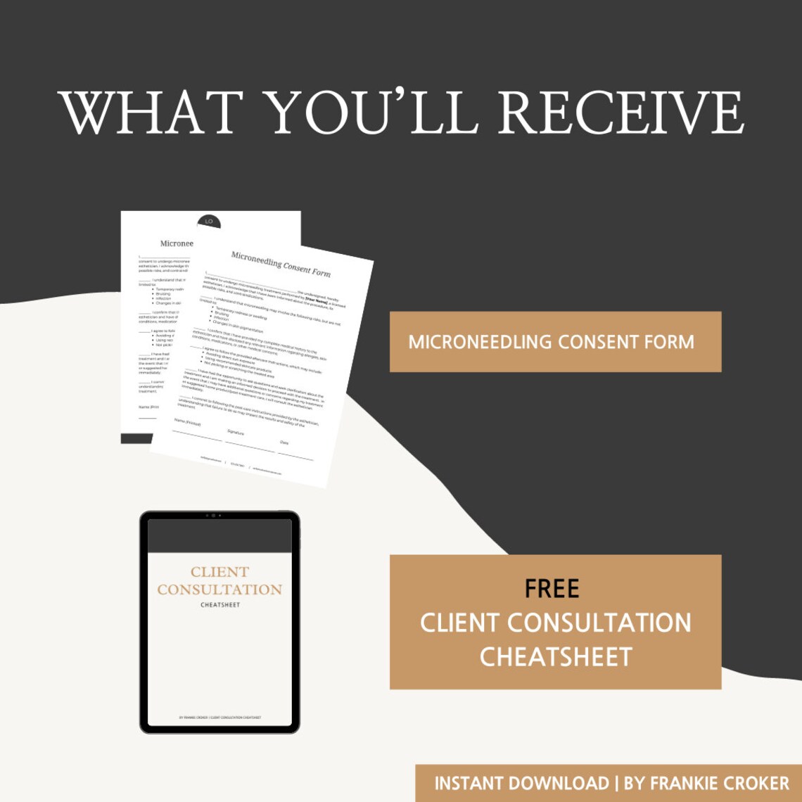 Microneedling Consent Form | Esthetician Printable | Editable Spa Form ...