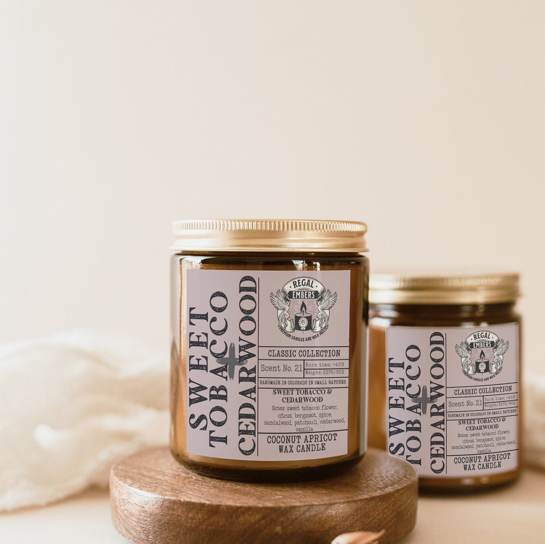 tobacco barn scented candles All Natural Soy Candle 12oz Better Homes Sweet Tobacco Candle