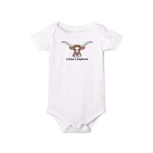 Little Longhorn Infant Bodysuit