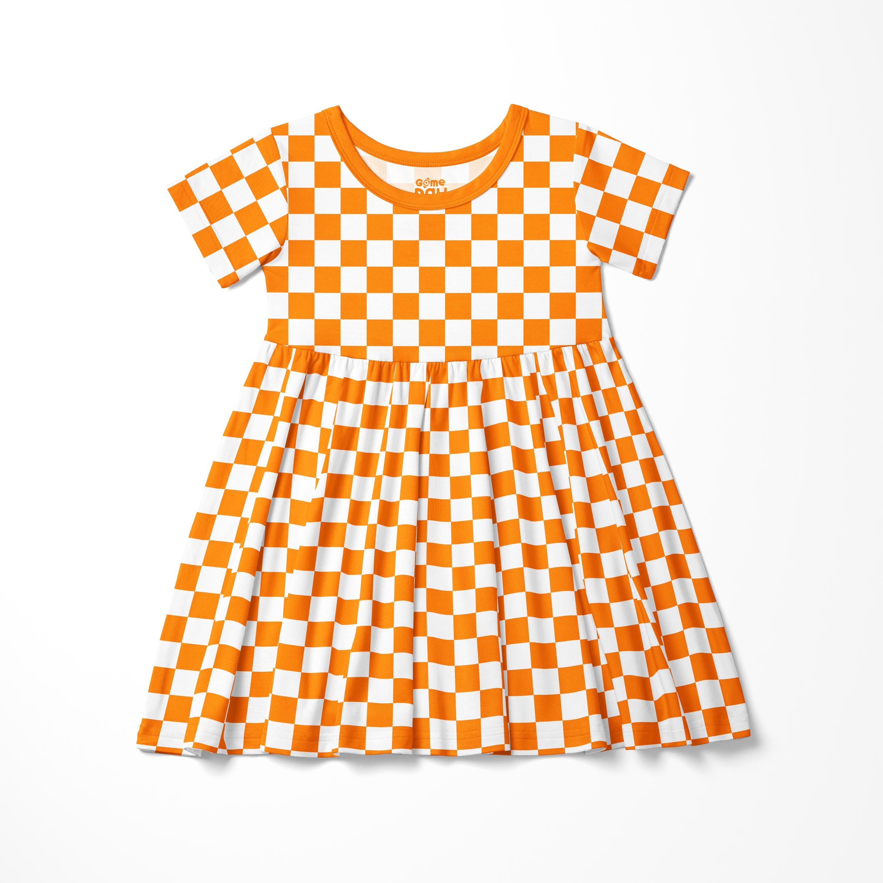 ワンピース andmarry : baby checked dress Red Gingham Strawberry Bib Collar Dress – Marie Nicole Clothing