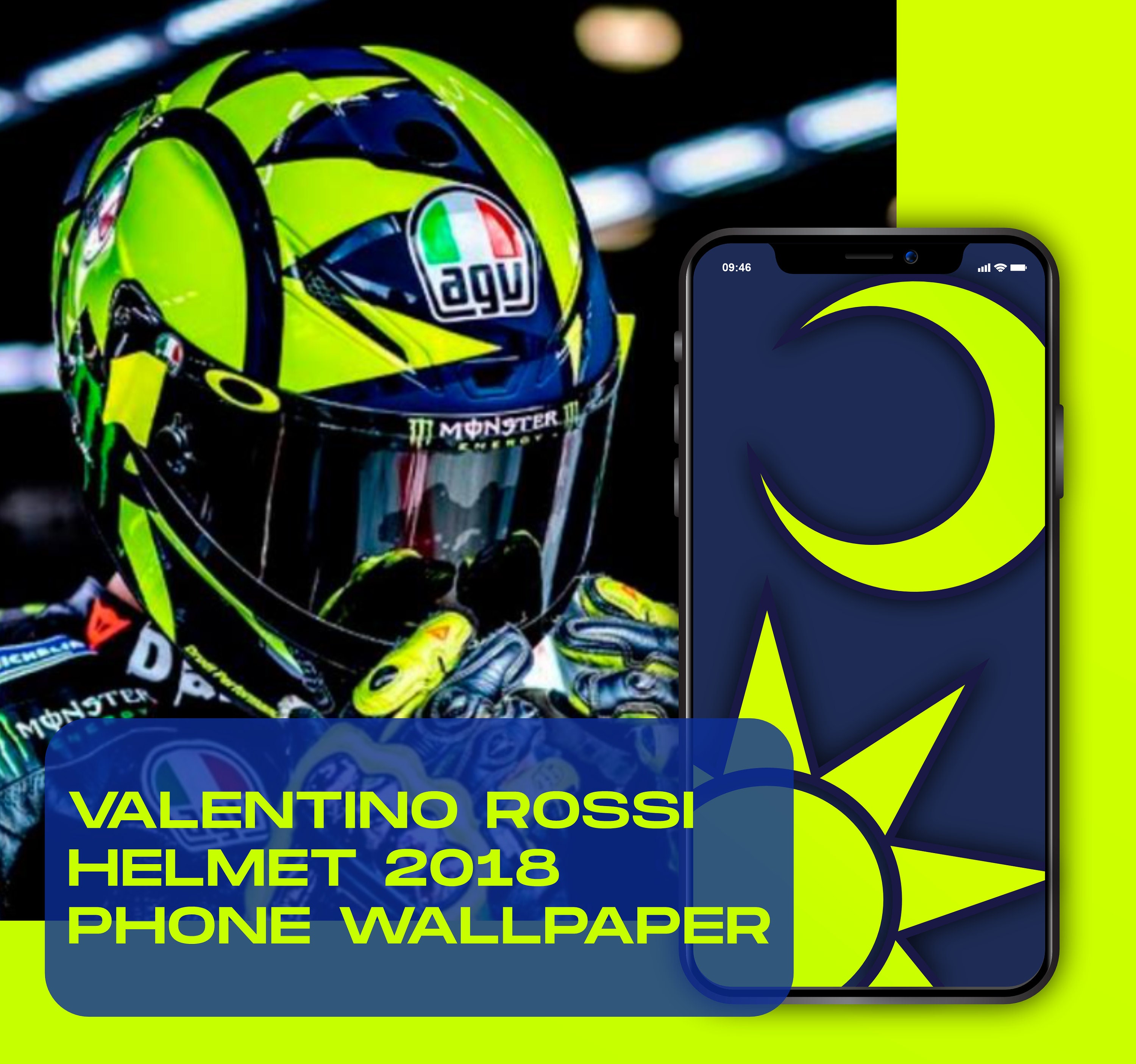 Valentino Rossi Phone Wallpaper Motogp - Etsy