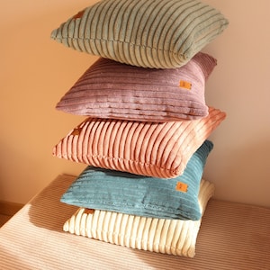 Kids&#39; Decorative Pillow Corduroy-Nursery Room Cushions - Ideal Baby Shower Gift - Unisex Decor, cushion corduroy