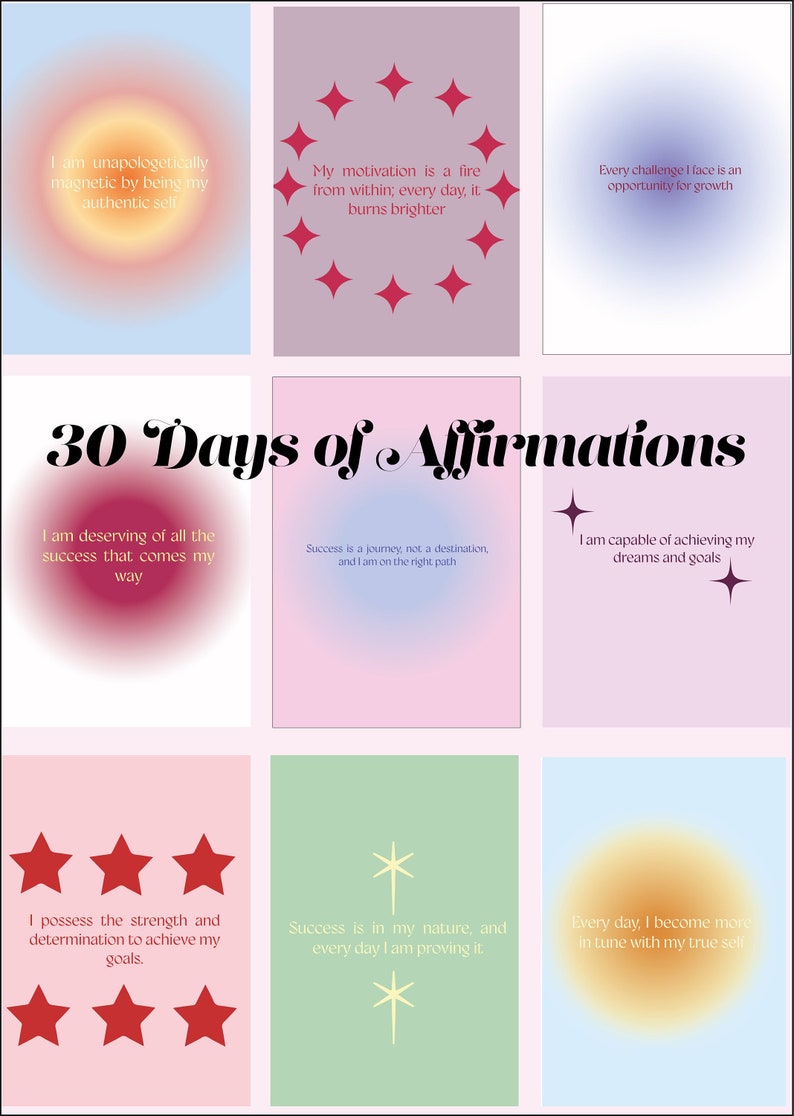 30 Days of Affirmations image 1