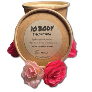 Organic Whipped Body Butter| Shea Butter Body Butter| Super Moisturizing Body Lotion| Heal Chapped Skin| Gift for mom| Fall gift