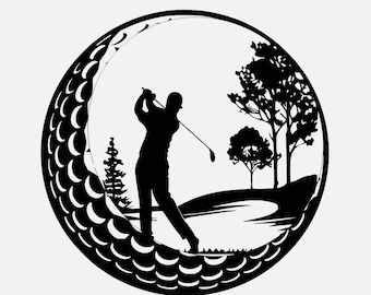 Golfing Svg | Golf Ball Svg | Golfer Svg | Golf Club Svg | Golf Player Svg | Png Golf Golfer | Golfing Cut Files