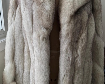 【SAGA  FOX】 VTG 80s Saga Fox Silver Label Fur Jacket - Etsy