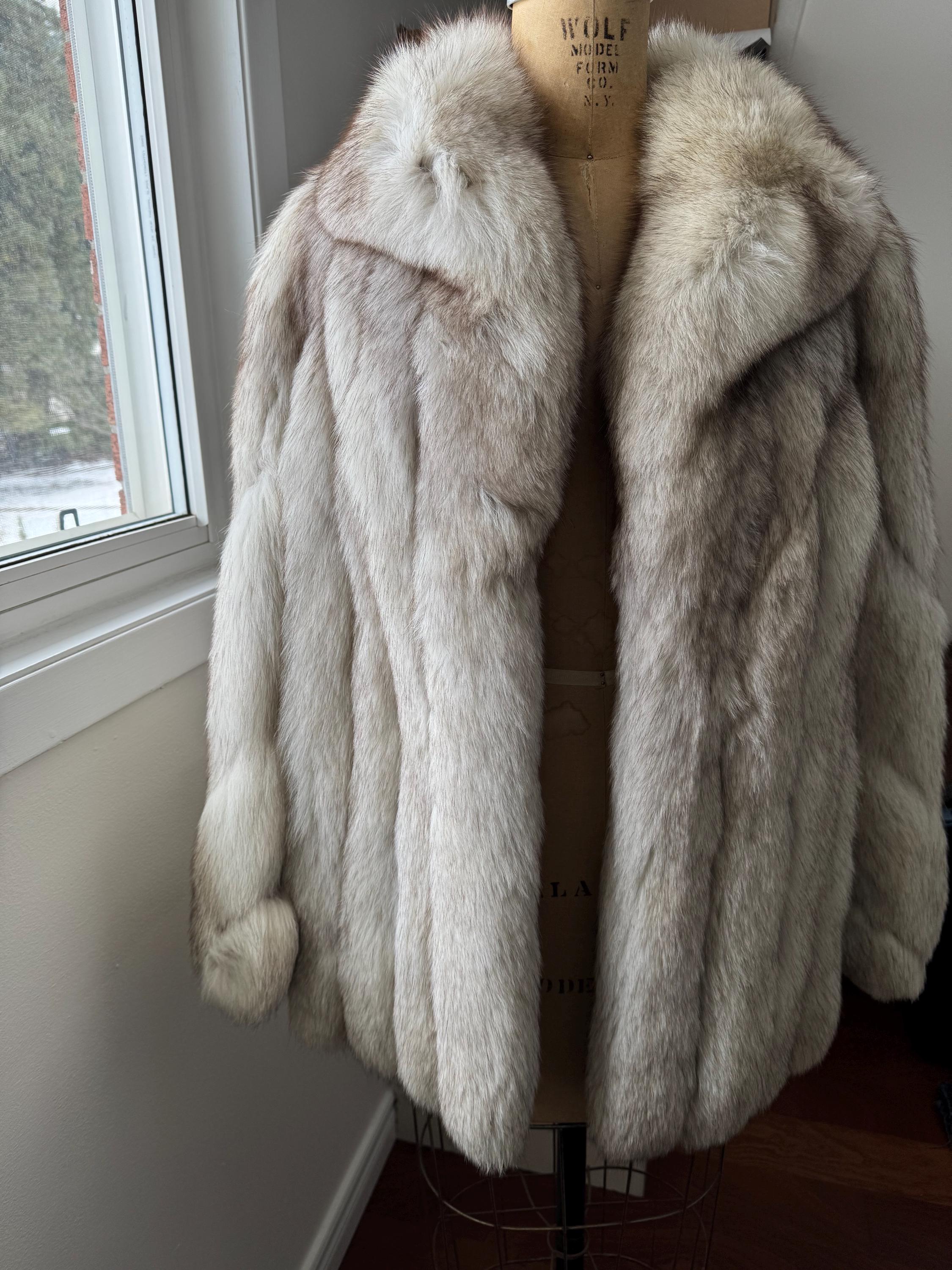 Full length fox coat - Etsy 日本