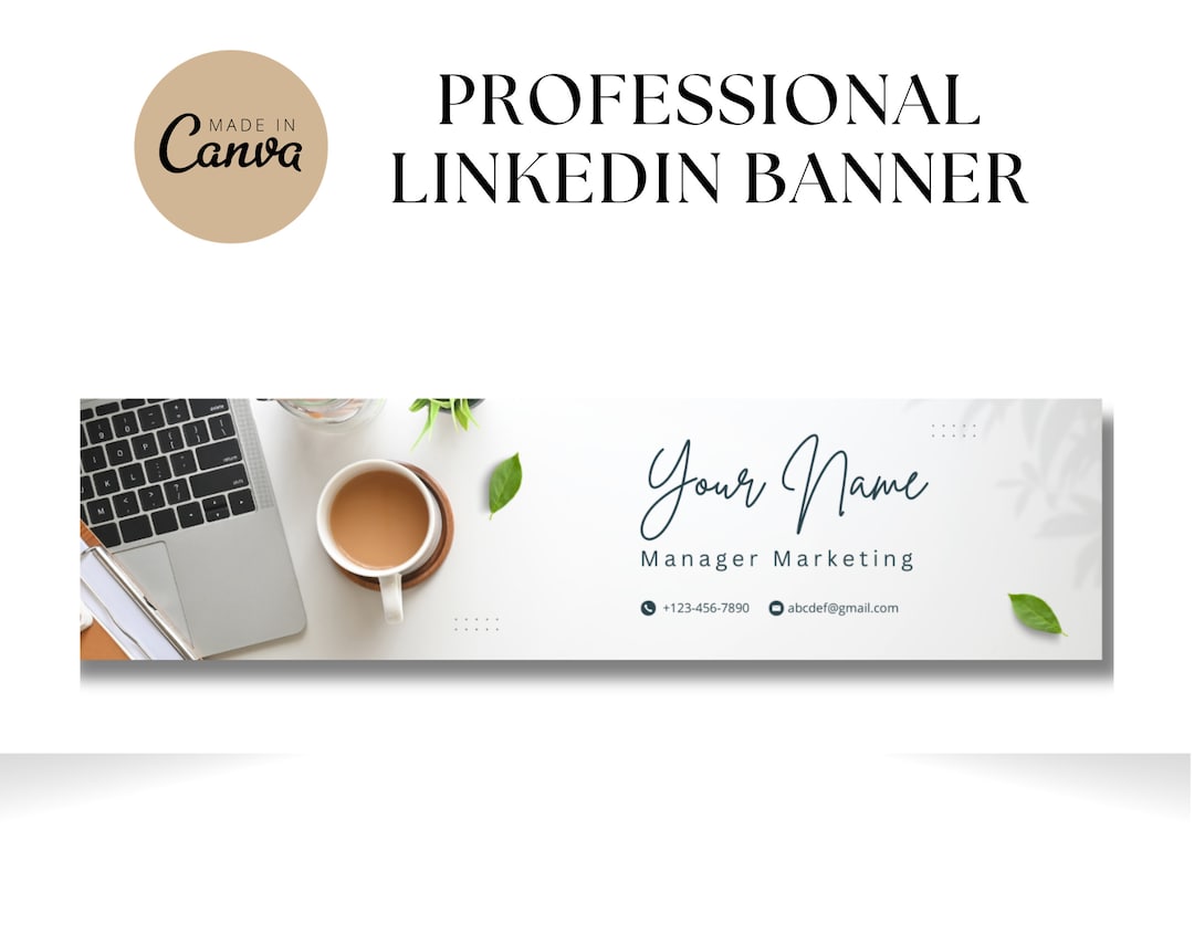 Linkedin Banner Canva, Linkedin Branding, Linkedin Banner Template ...