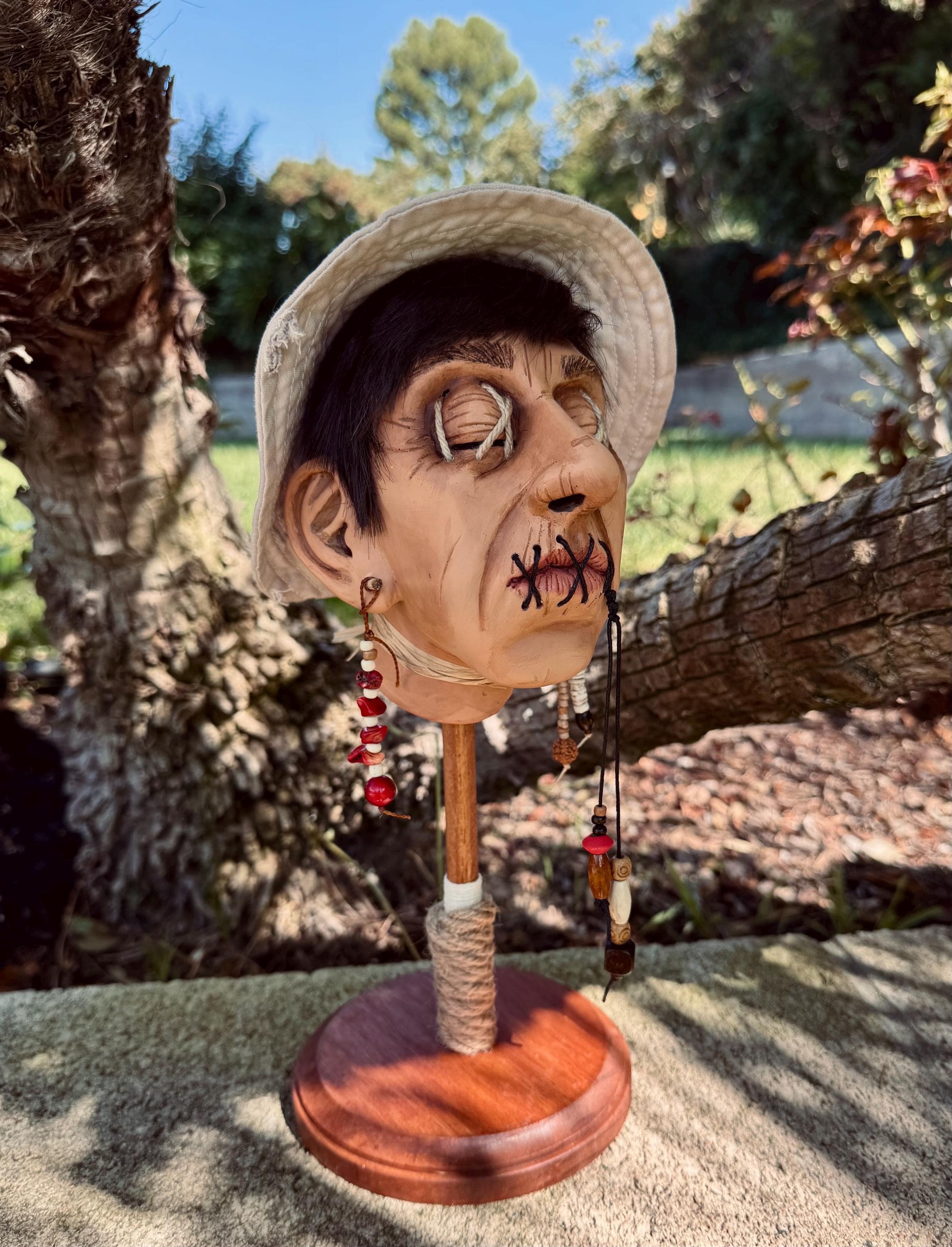 Shrunken Head - Gilligan |tiki Bar Decoration - Etsy