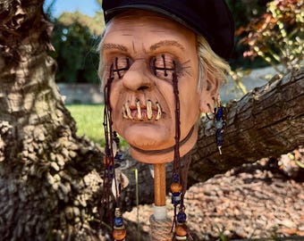 Dre Head Night Bus Shrunken Head - Etsy