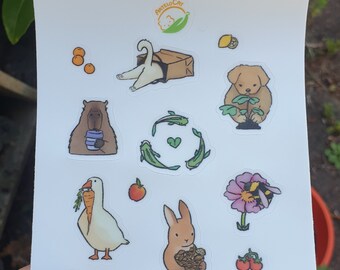 Eco Friends Collective Sticker Sheets