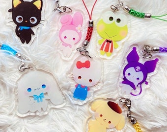 Cute Character Phone Charms
