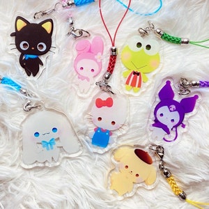 Cute Character Phone Charms