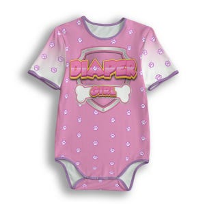 DIAPER GIRL - ABDL Bodysuit
