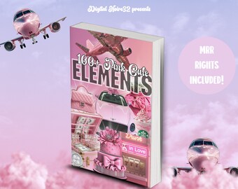 100+ rosa süße Elemente | Grafiken | Clipart | DFY | für Euch erledigt | KI | Rosa Elemente | Lager Bilder | Rosa |Boss Babe | digitale Produkte