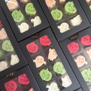 Halloween wax melt sample packs