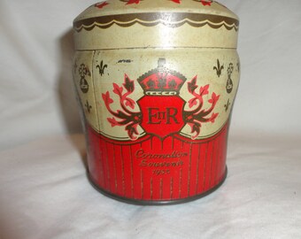 British Souvenir Tin  1953