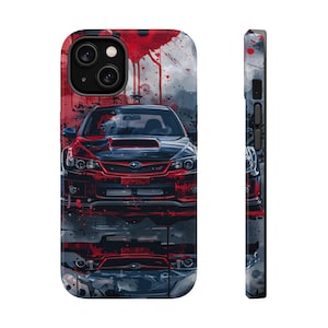 Subaru WRX STI Grunge Magsafe Tough iPhone Case