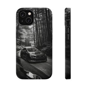 Subaru WRX STi Noir Forest Magsafe iPhone Case
