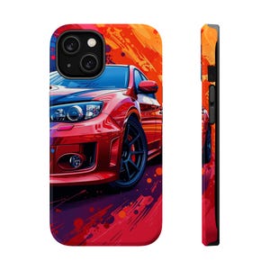 Subaru WRX STI Hatch MagSafe Tough iPhone Case