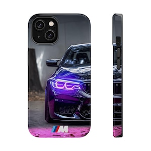 BMW F80 M3 paarse laserlicht Magsafe iPhone-hoesje
