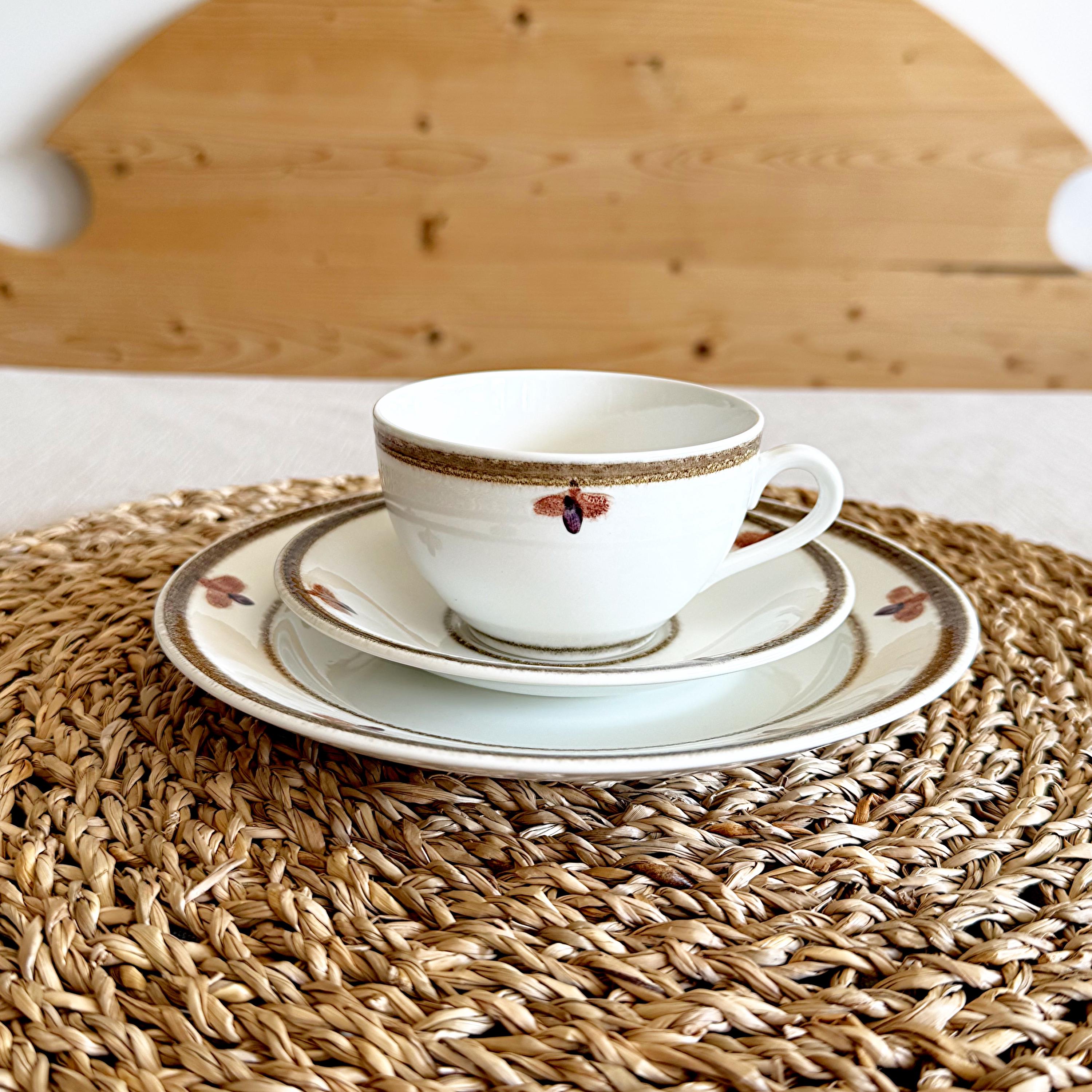 ロールストランド　アマンダ　ティーセット　ヴィンテージ 北欧 ヴィンテージ ロールストランド アマンダ Amanda カップ