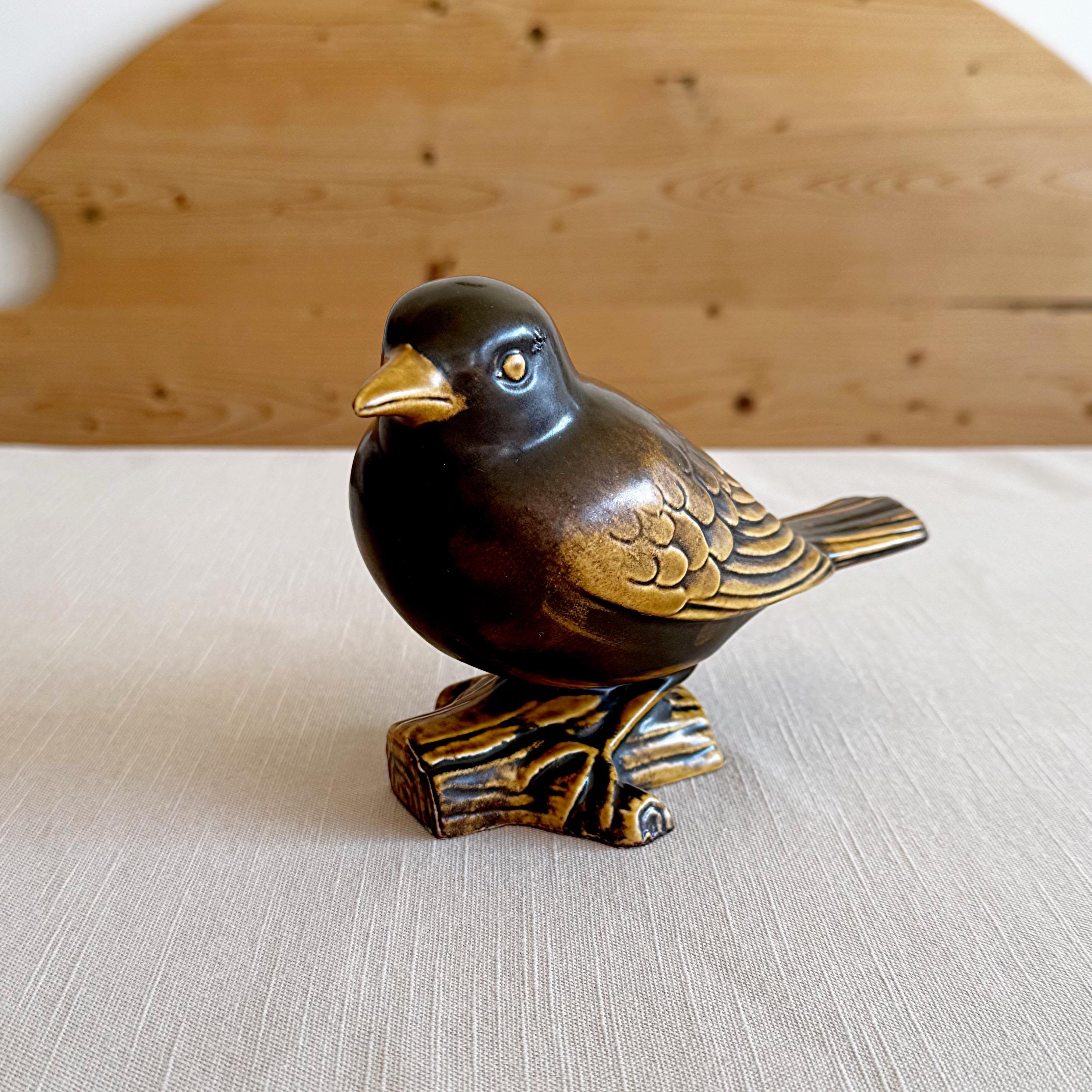 スヴェン・ヴァイスフェルト　ブルー　花瓶　グスタフスベリ スタジオ　ユニーク 希少なスヴェン ワイスフェルト グスタフスベリ炻器花瓶: オックス