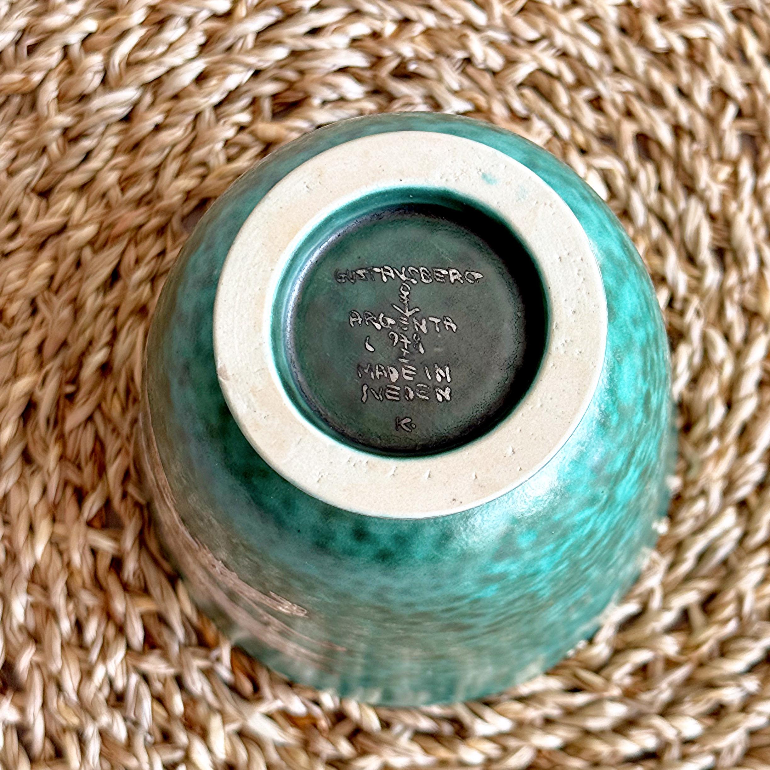 ヴィンテージ 1940 年代 グスタフスベリ スウェーデン アルジェンタ