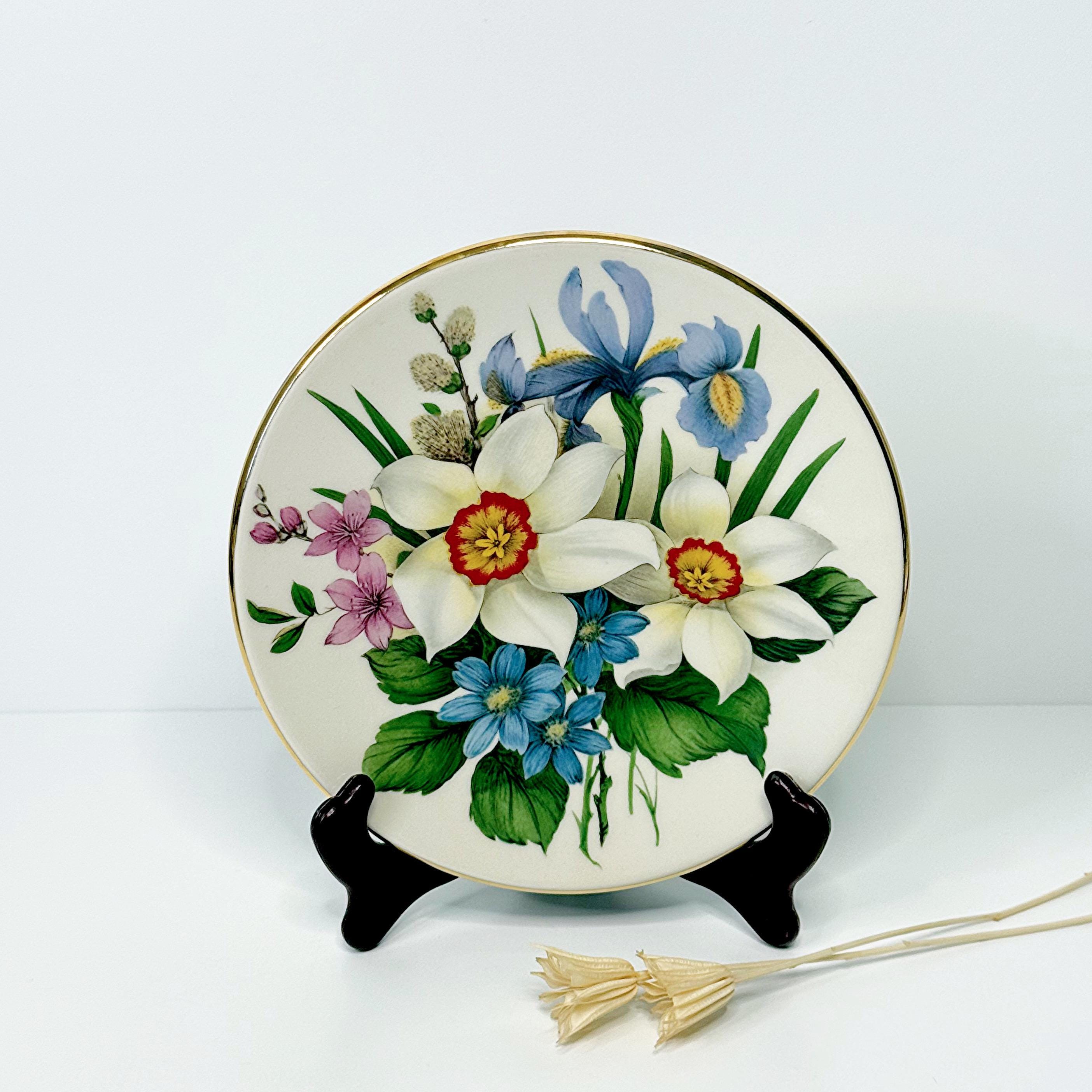 フラワー　サンプル×20 Vintage 1970s Kermansavi Finland Flowering Garden Floral Wall